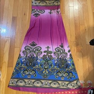 Vintage strapless dress